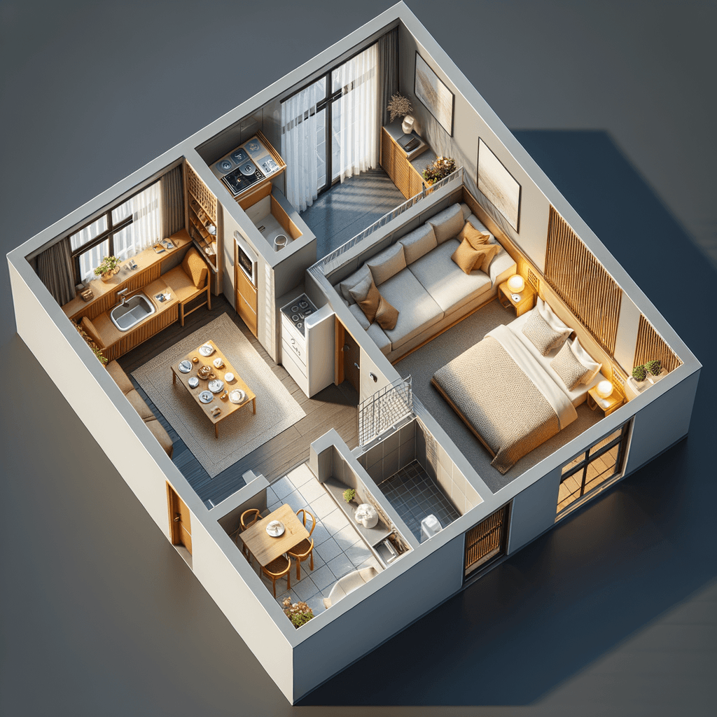 Grundriss Wohnung 3