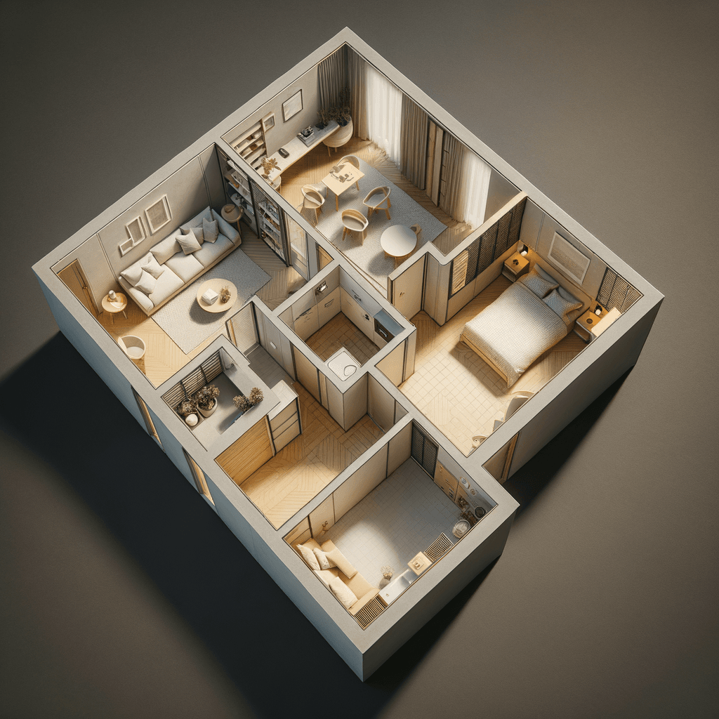 Grundriss Wohnung 8